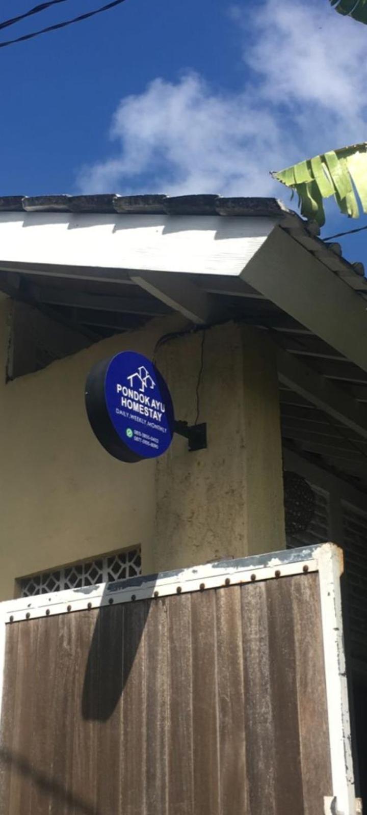 Pondok Ayu Homestay Canggu Exterior foto